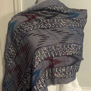Multicolor Patterned Scarf